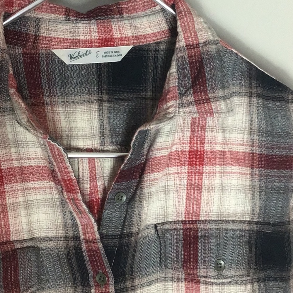 Woolrich > Plaid Button Down Small - image 4